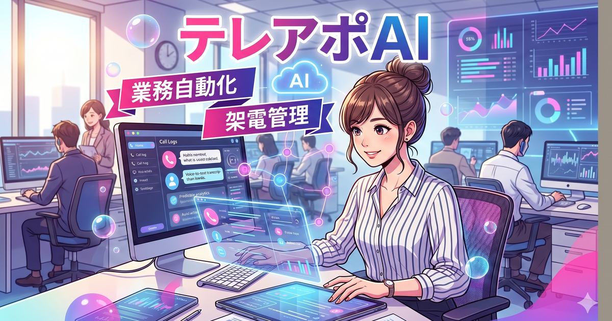 テレアポにAIを導入する方法【2026年版】